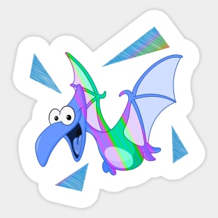 Flying dinosaur Sticker